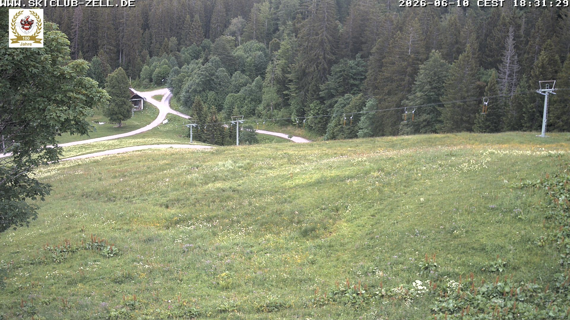 Archiv Foto Webcam St Blasien Menzenschwand Zeller Skihütte