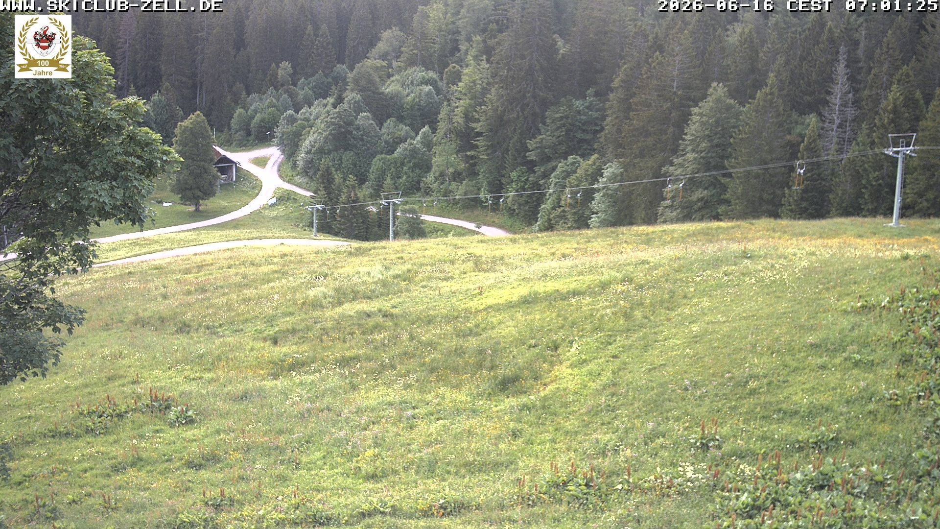Archiv Foto Webcam St Blasien Menzenschwand Zeller Skihütte