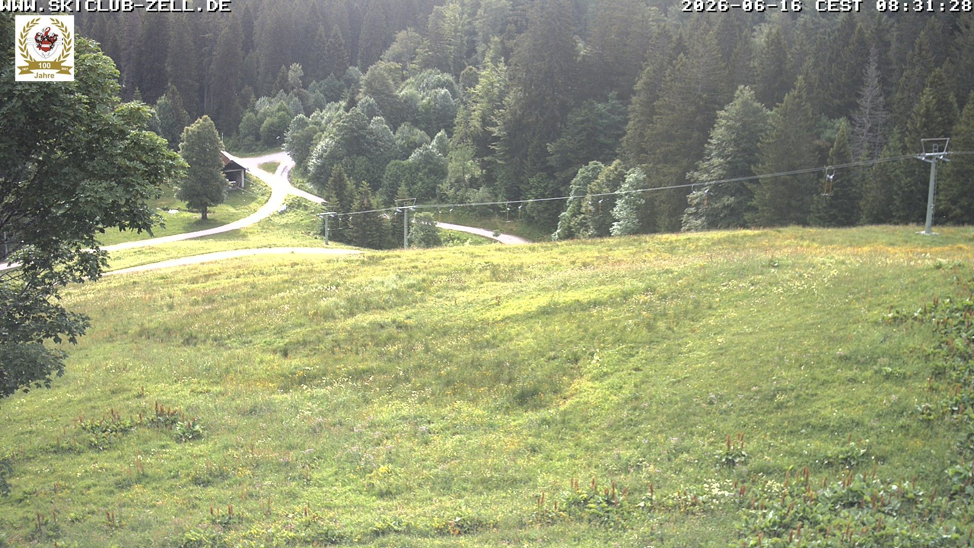 Archiv Foto Webcam St Blasien Menzenschwand Zeller Skihütte
