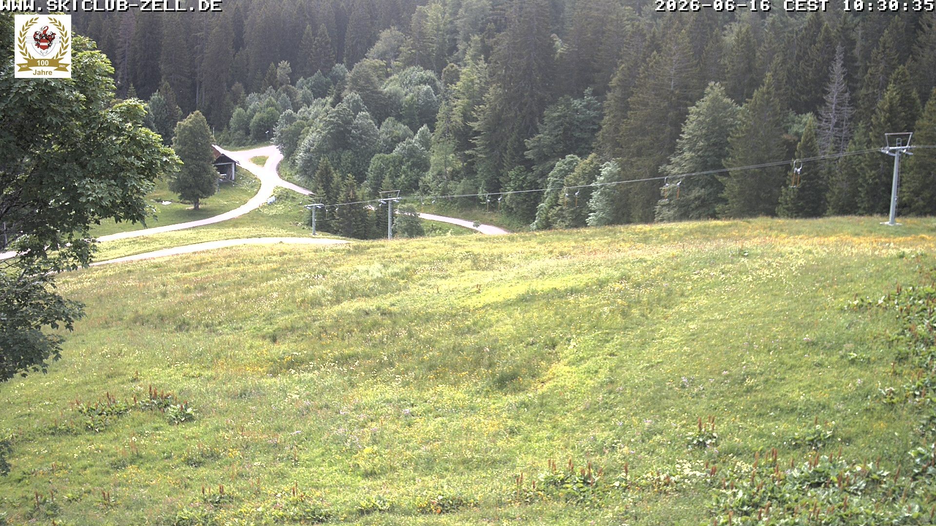 Archiv Foto Webcam St Blasien Menzenschwand Zeller Skihütte