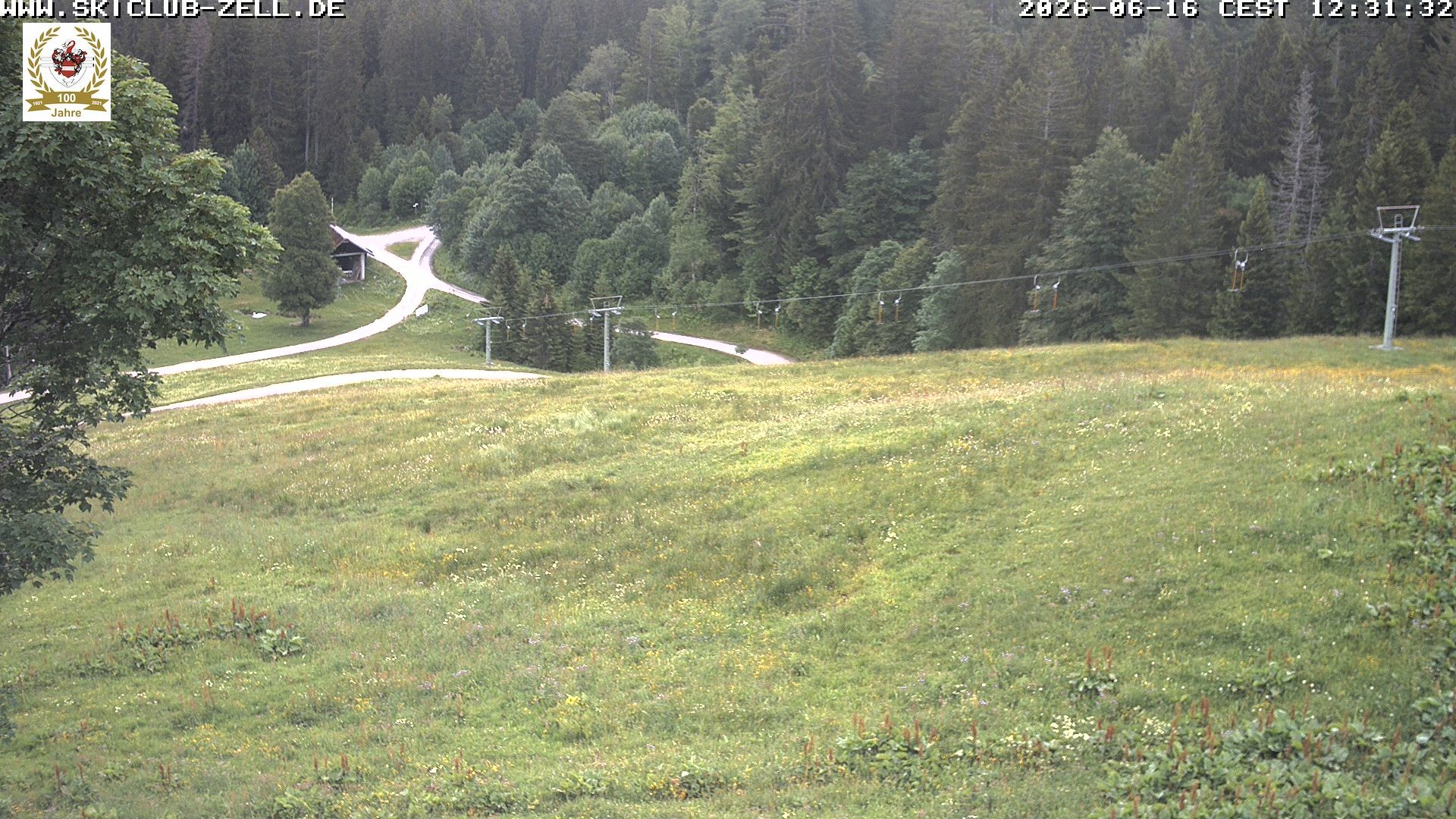 Archiv Foto Webcam St Blasien Menzenschwand Zeller Skihütte
