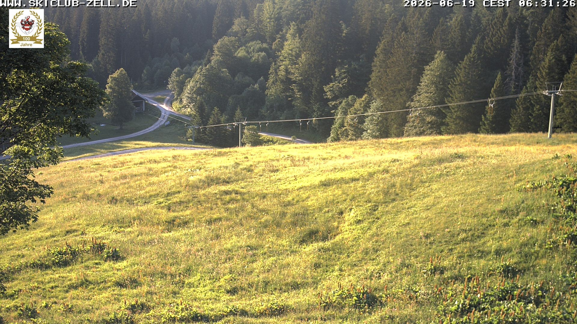 Archiv Foto Webcam St Blasien Menzenschwand Zeller Skihütte