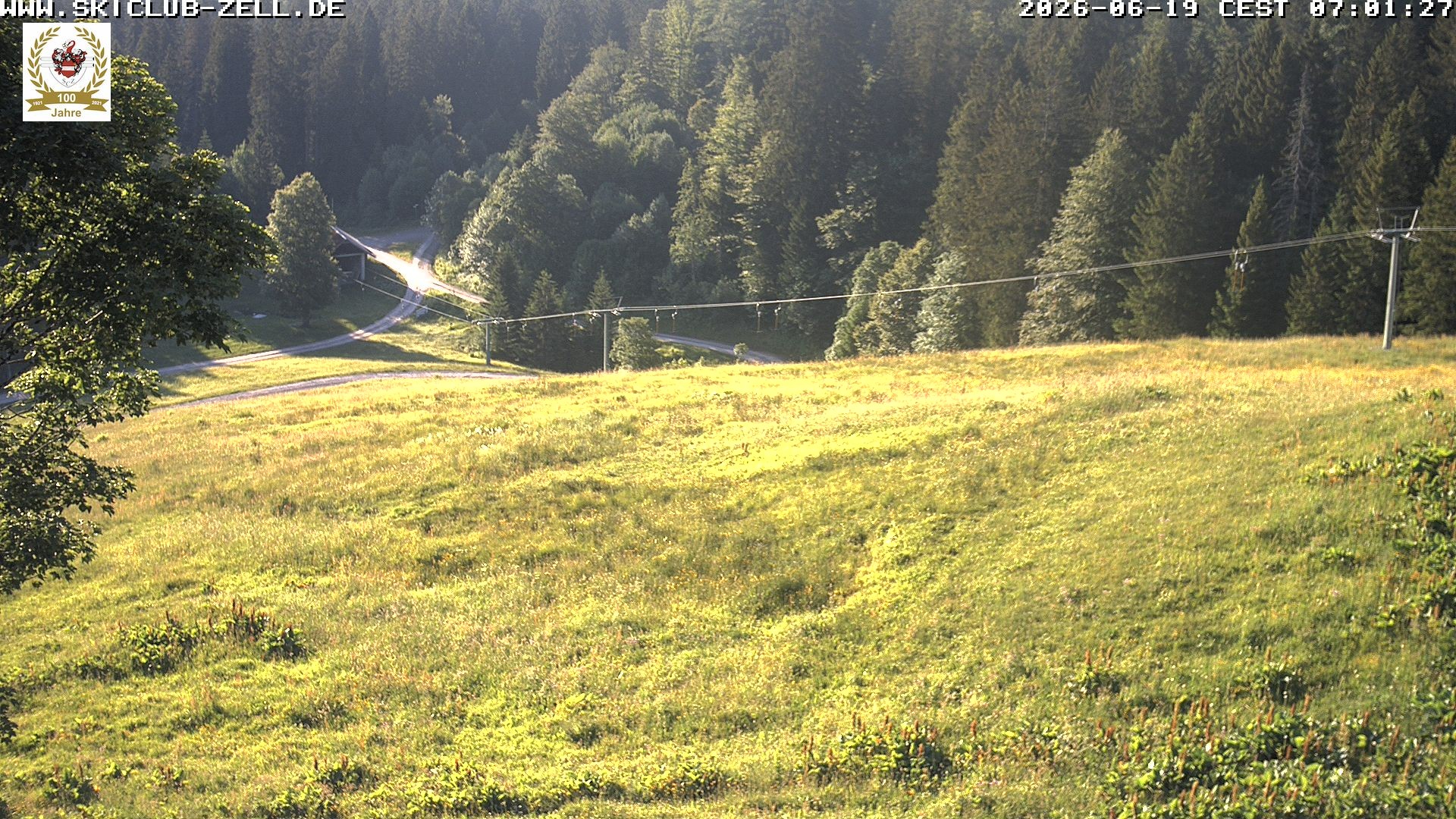 Archiv Foto Webcam St Blasien Menzenschwand Zeller Skihütte