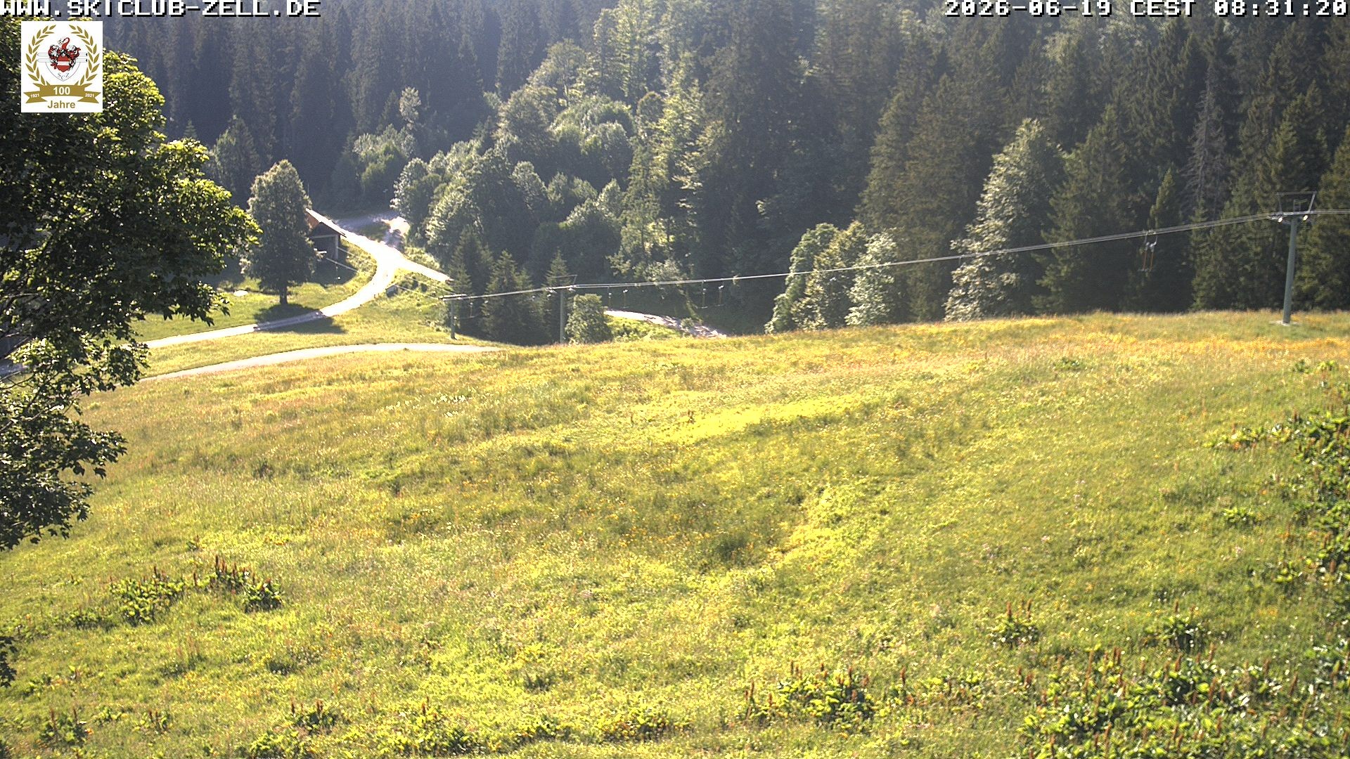 Archiv Foto Webcam St Blasien Menzenschwand Zeller Skihütte