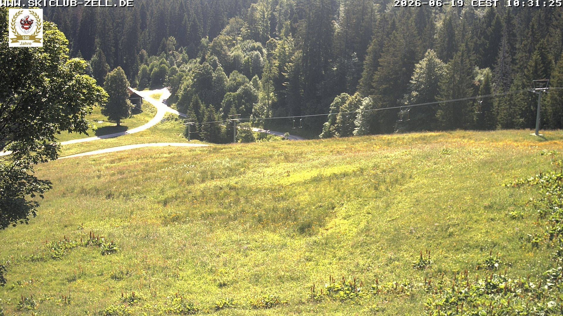 Archiv Foto Webcam St Blasien Menzenschwand Zeller Skihütte