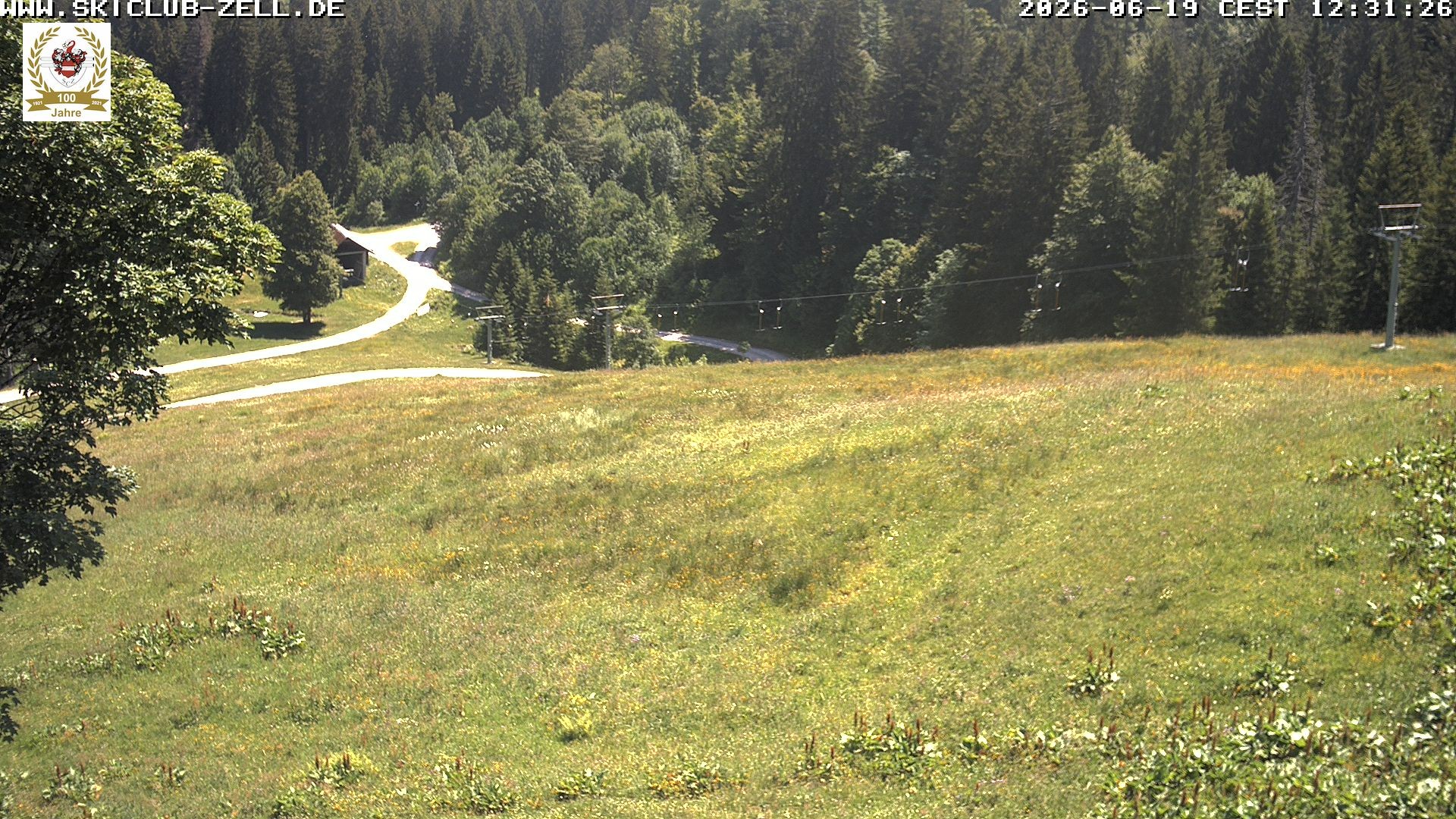 Archiv Foto Webcam St Blasien Menzenschwand Zeller Skihütte