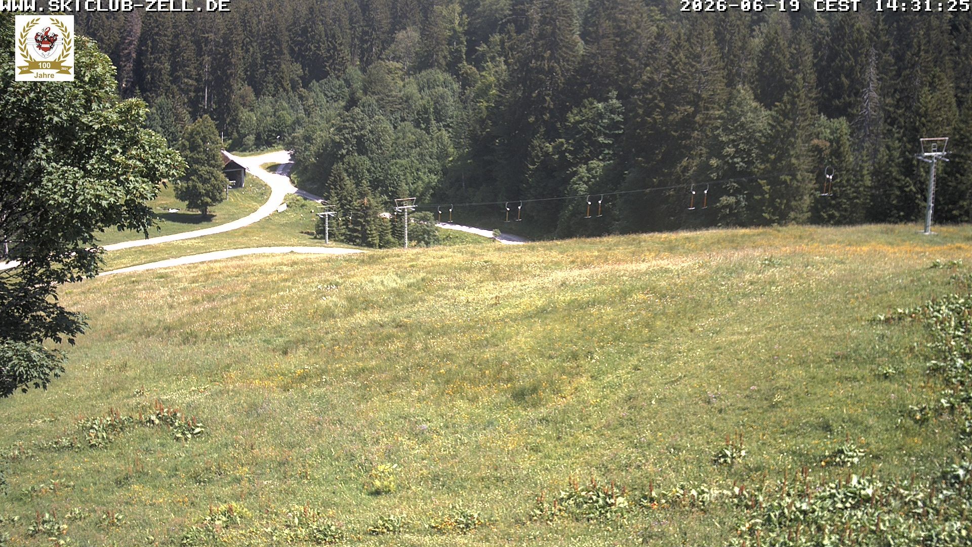 Archiv Foto Webcam St Blasien Menzenschwand Zeller Skihütte