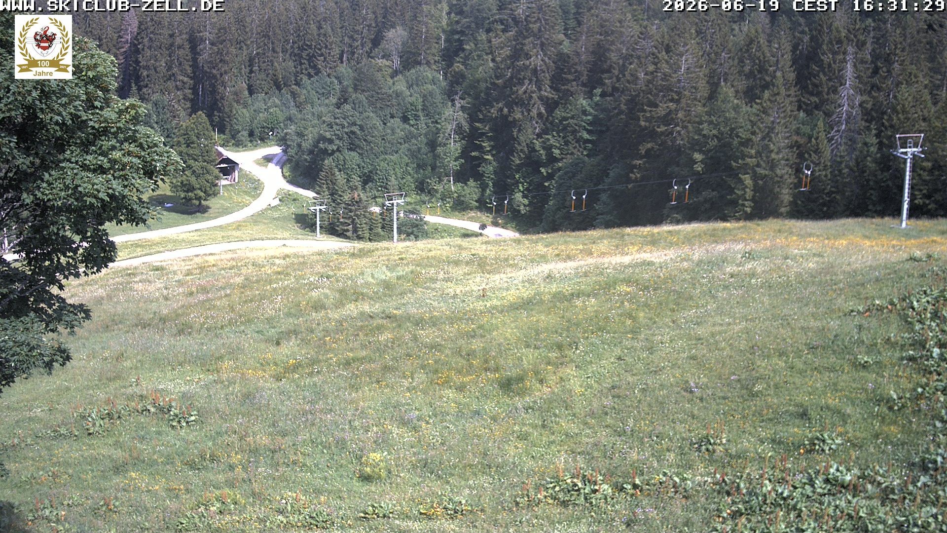 Archiv Foto Webcam St Blasien Menzenschwand Zeller Skihütte