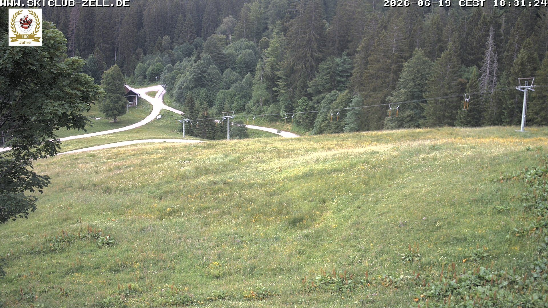 Archiv Foto Webcam St Blasien Menzenschwand Zeller Skihütte