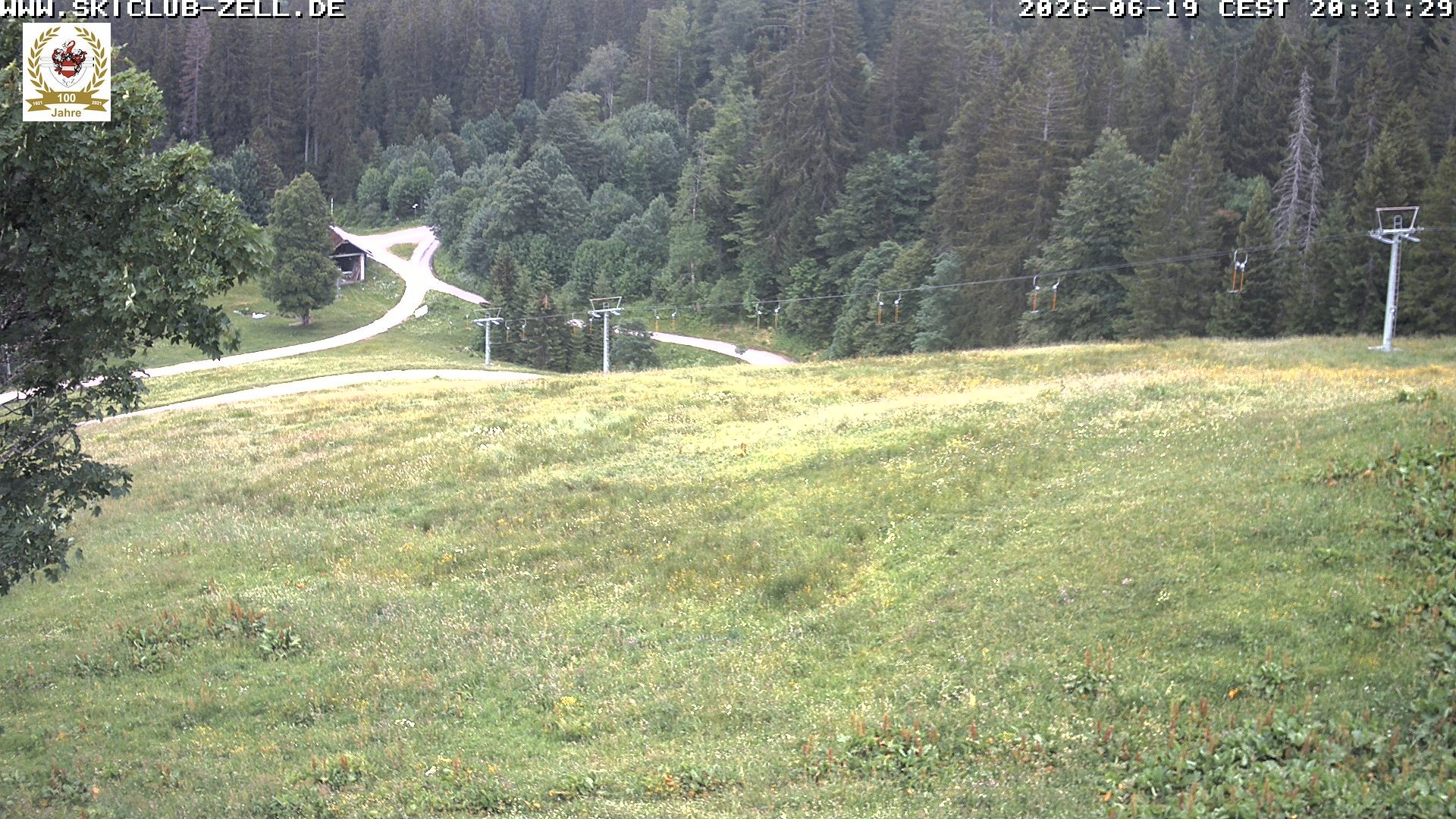 Archiv Foto Webcam St Blasien Menzenschwand Zeller Skihütte