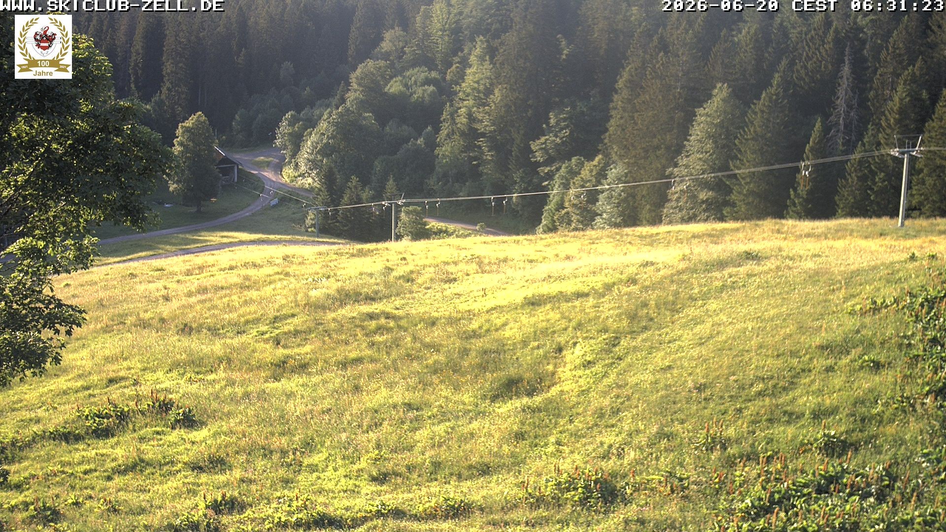 Archiv Foto Webcam St Blasien Menzenschwand Zeller Skihütte