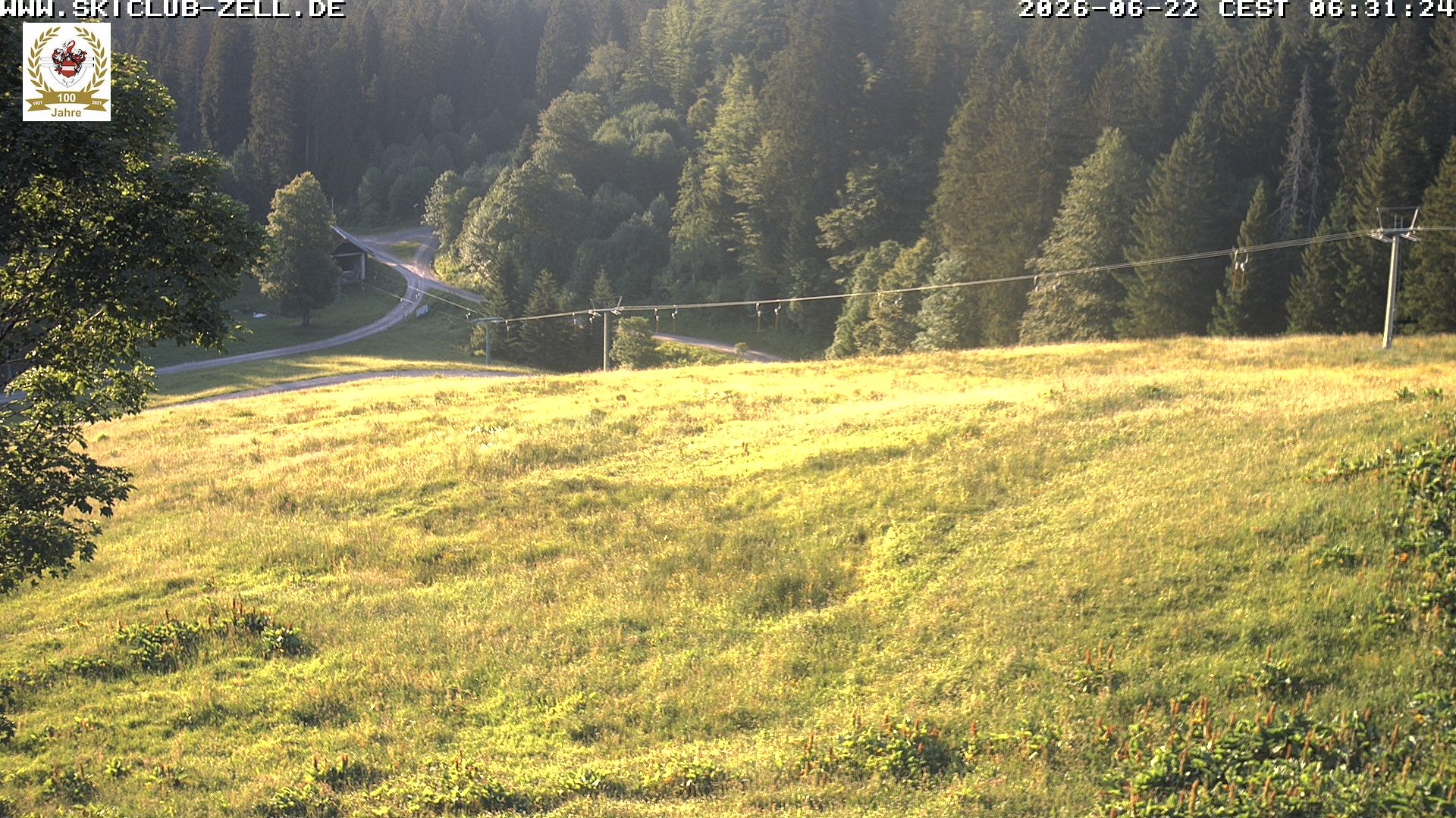 Archiv Foto Webcam St Blasien Menzenschwand Zeller Skihütte