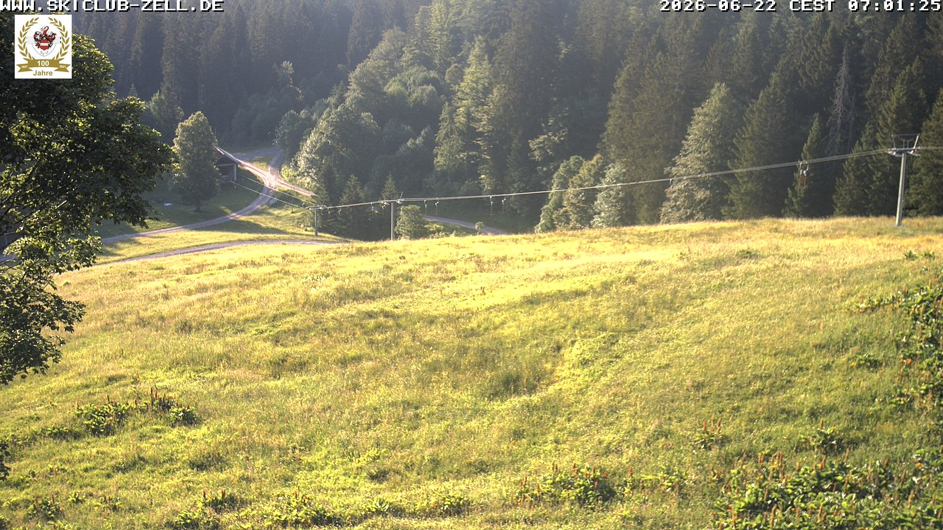 Archiv Foto Webcam St Blasien Menzenschwand Zeller Skihütte