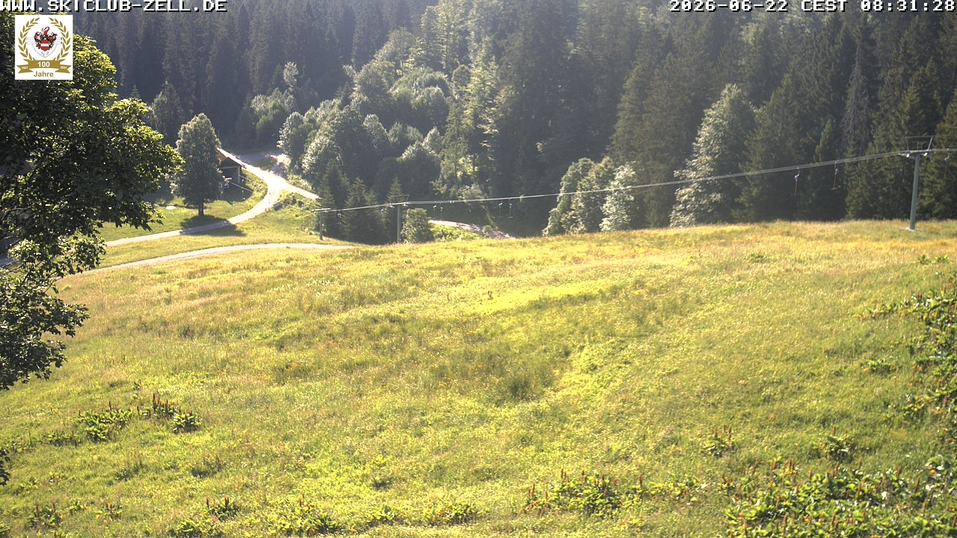 Archiv Foto Webcam St Blasien Menzenschwand Zeller Skihütte