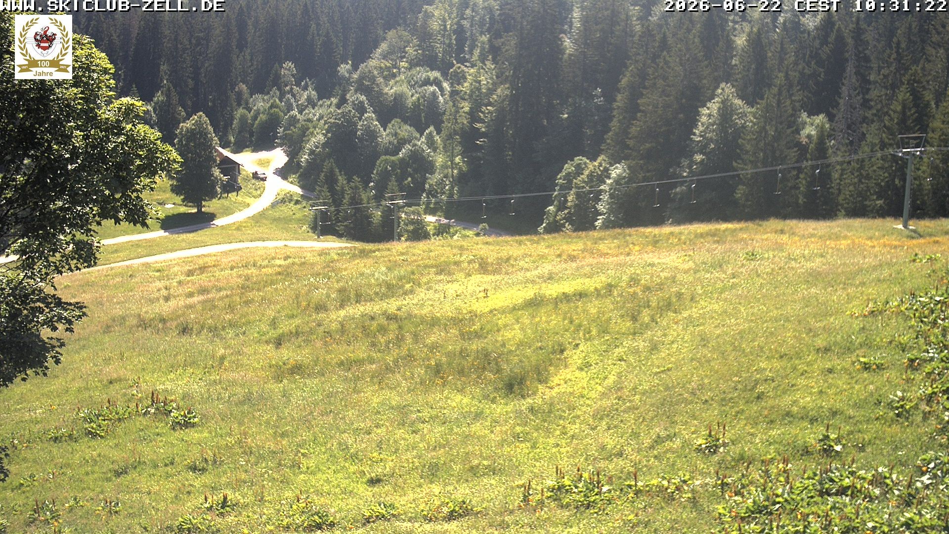 Archiv Foto Webcam St Blasien Menzenschwand Zeller Skihütte