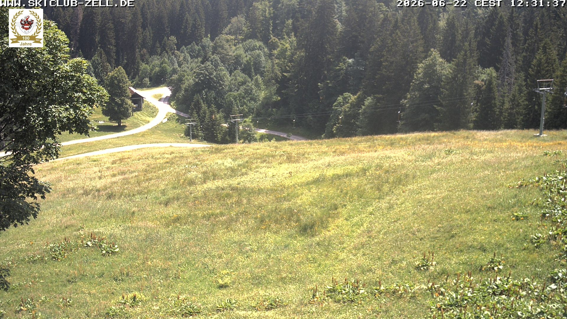 Archiv Foto Webcam St Blasien Menzenschwand Zeller Skihütte