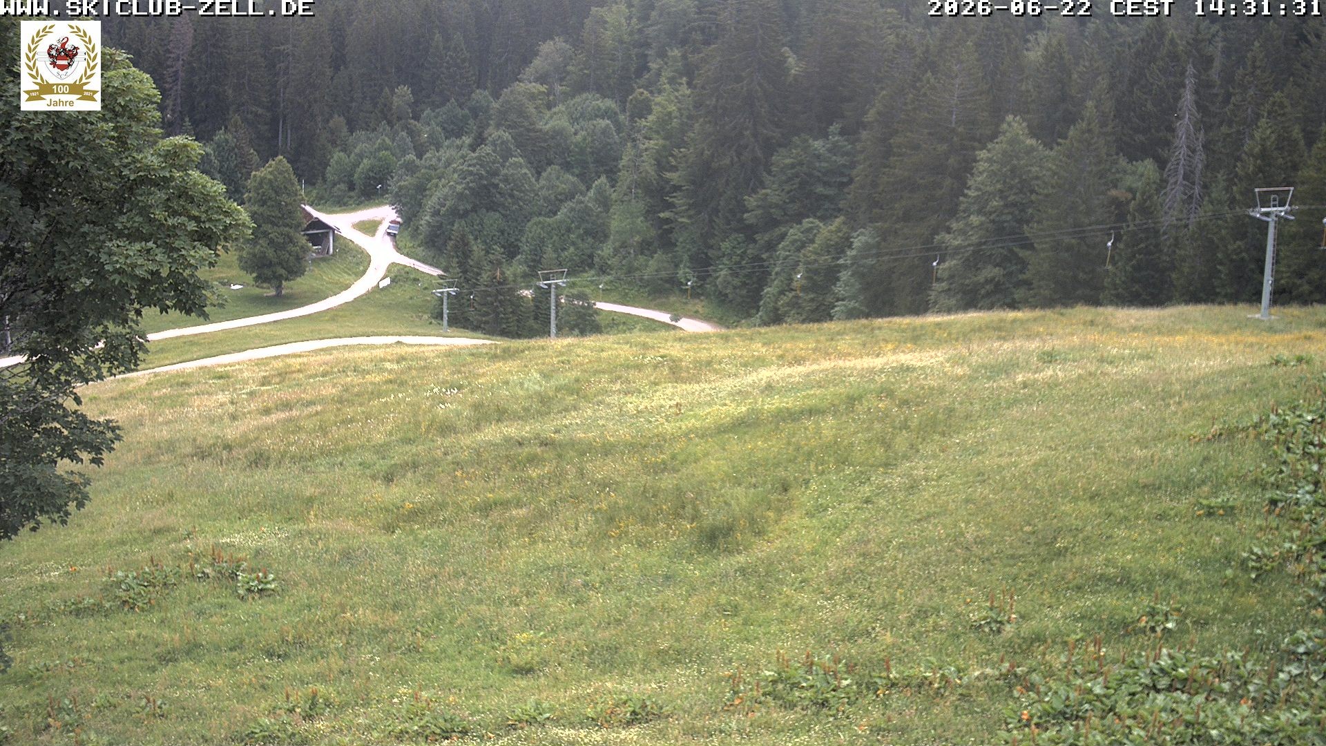 Archiv Foto Webcam St Blasien Menzenschwand Zeller Skihütte
