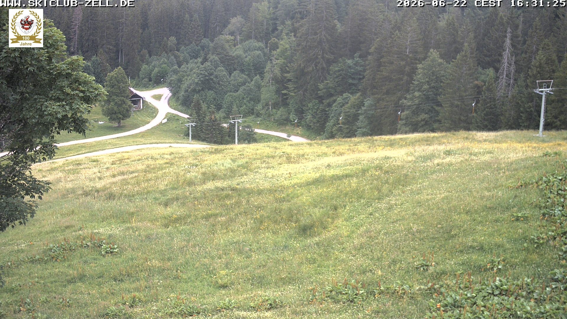 Archiv Foto Webcam St Blasien Menzenschwand Zeller Skihütte