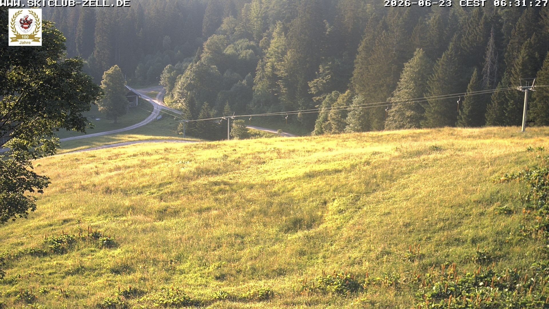 Archiv Foto Webcam St Blasien Menzenschwand Zeller Skihütte