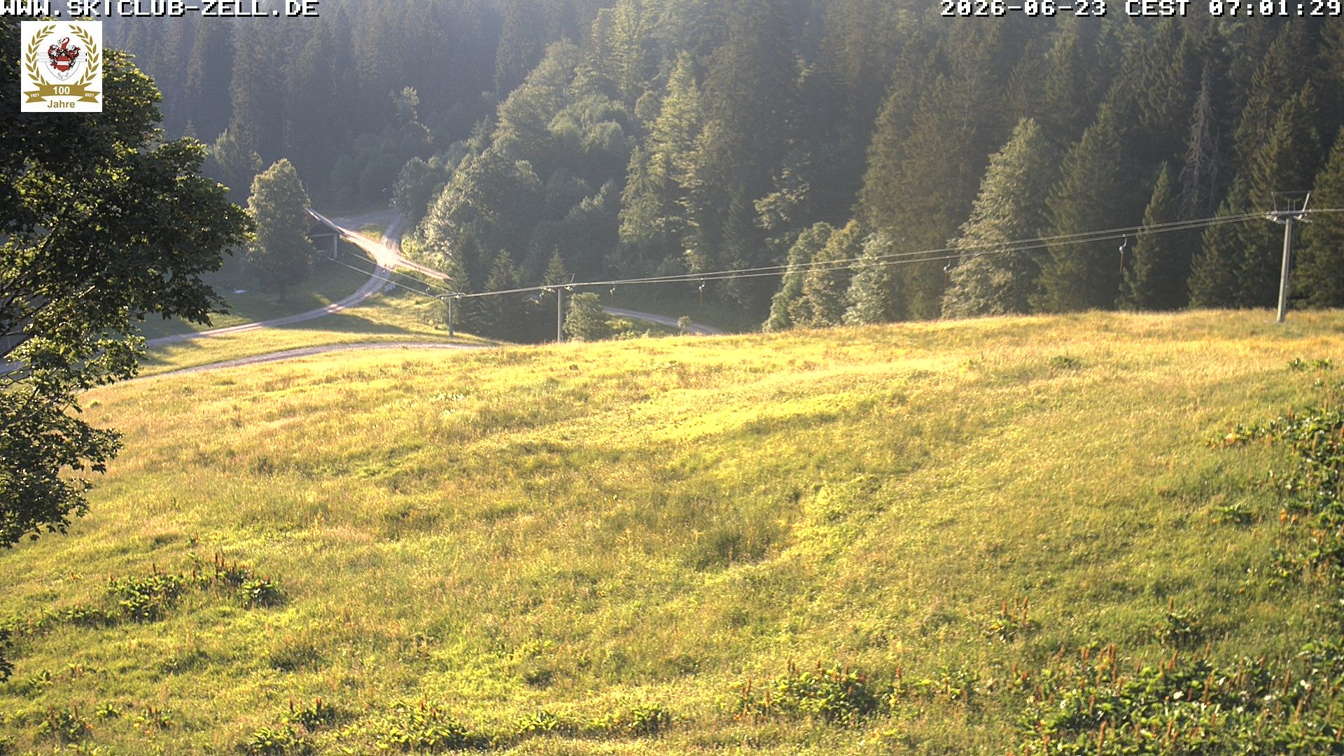Archiv Foto Webcam St Blasien Menzenschwand Zeller Skihütte