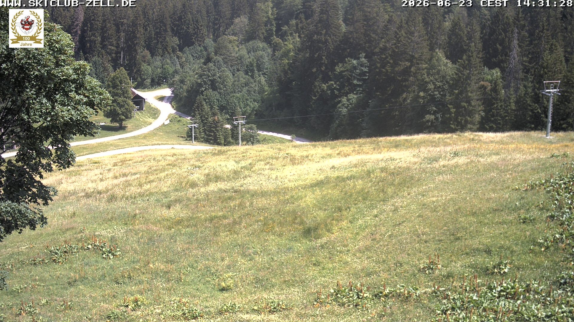 Archiv Foto Webcam St Blasien Menzenschwand Zeller Skihütte