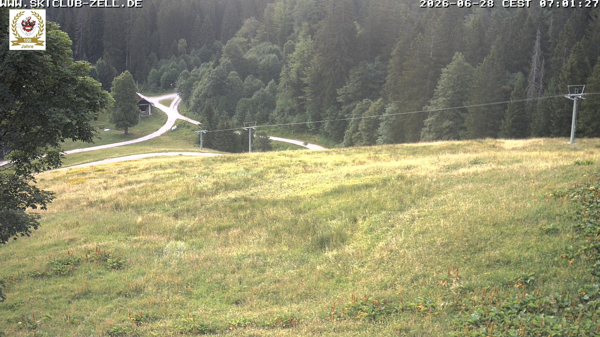 Archiv Foto Webcam St Blasien Menzenschwand Zeller Skihütte