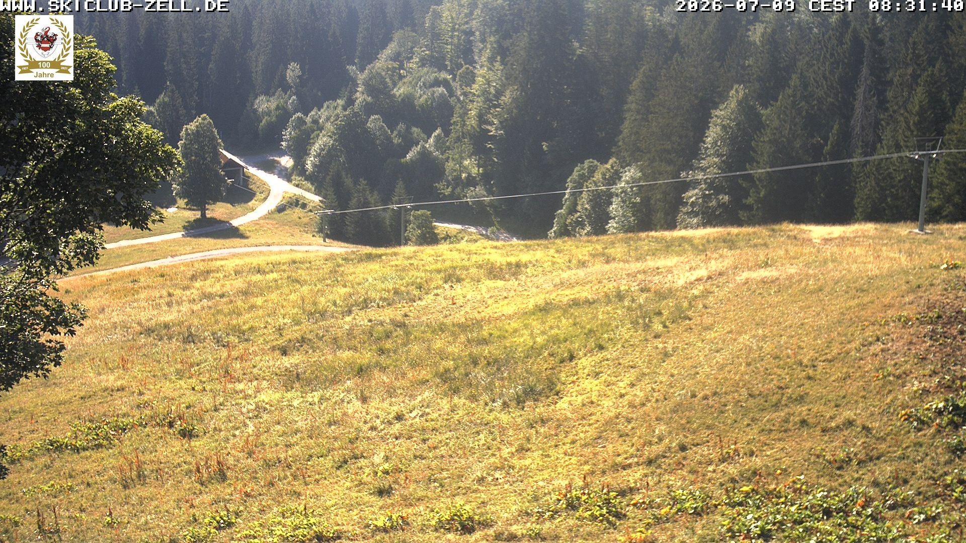 Archiv Foto Webcam St Blasien Menzenschwand Zeller Skihütte