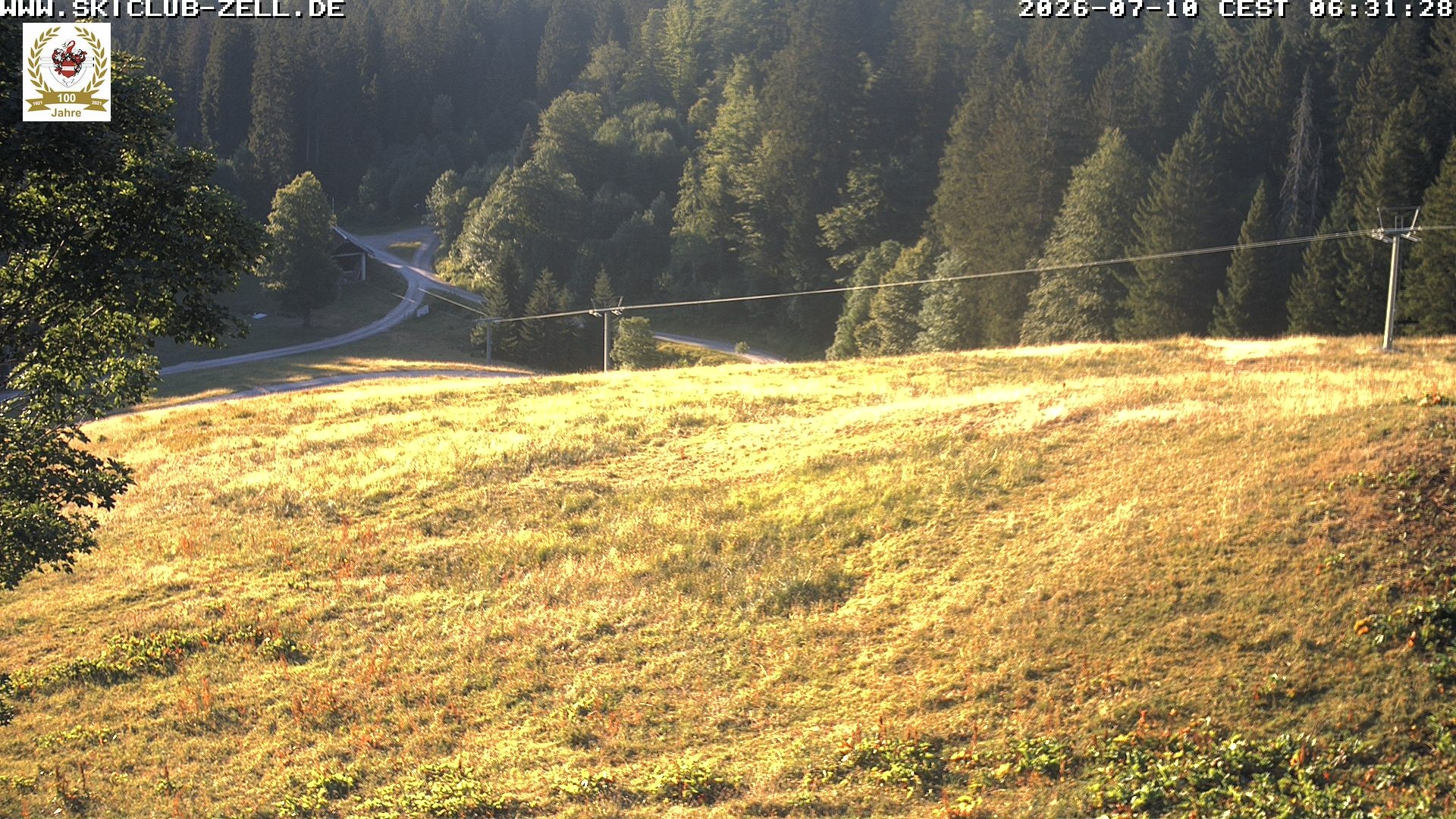 Archiv Foto Webcam St Blasien Menzenschwand Zeller Skihütte