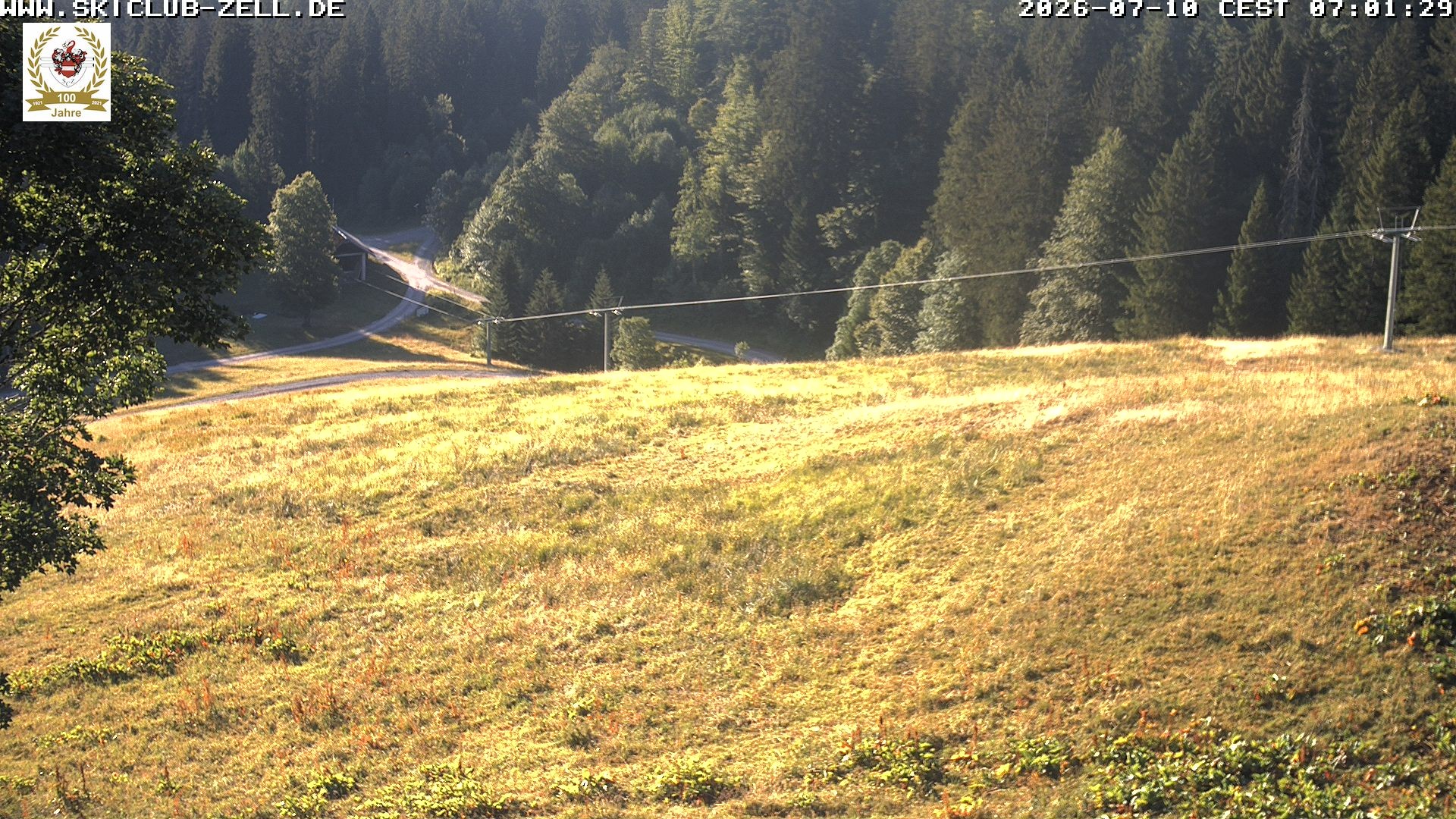 Archiv Foto Webcam St Blasien Menzenschwand Zeller Skihütte