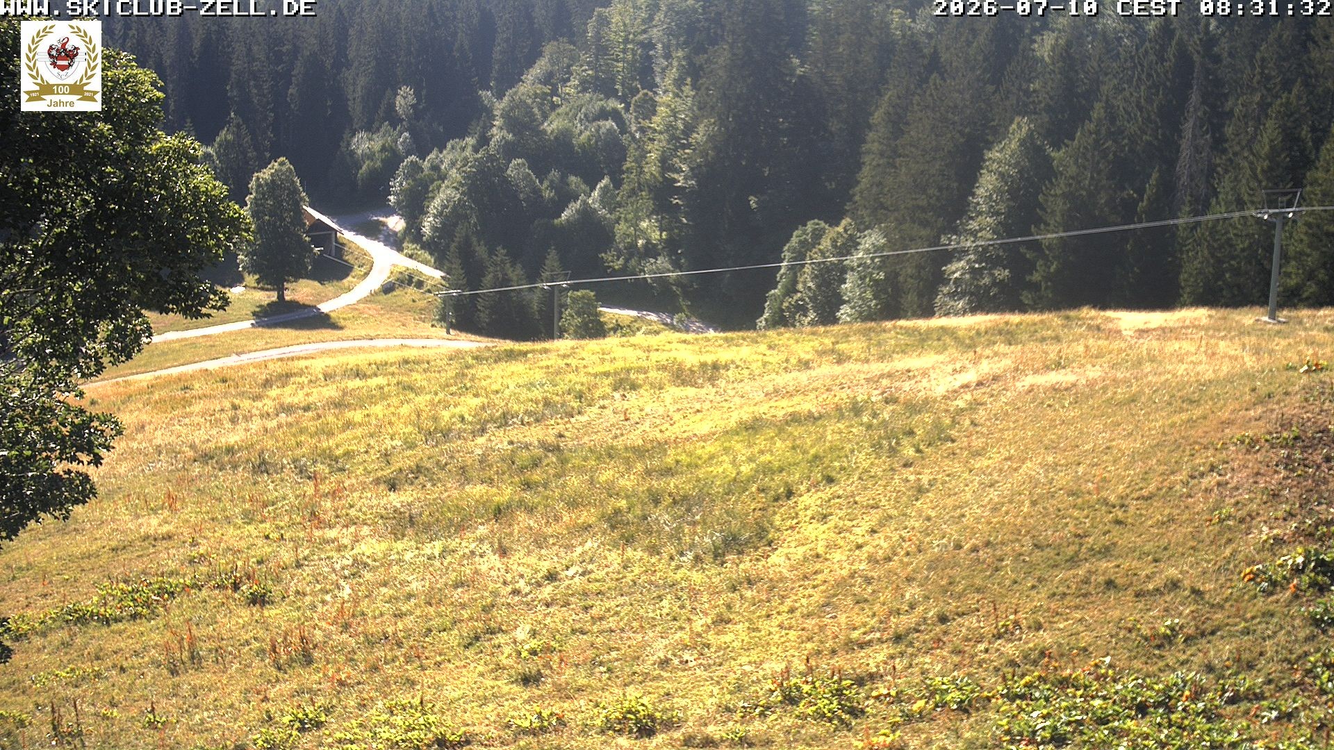 Archiv Foto Webcam St Blasien Menzenschwand Zeller Skihütte