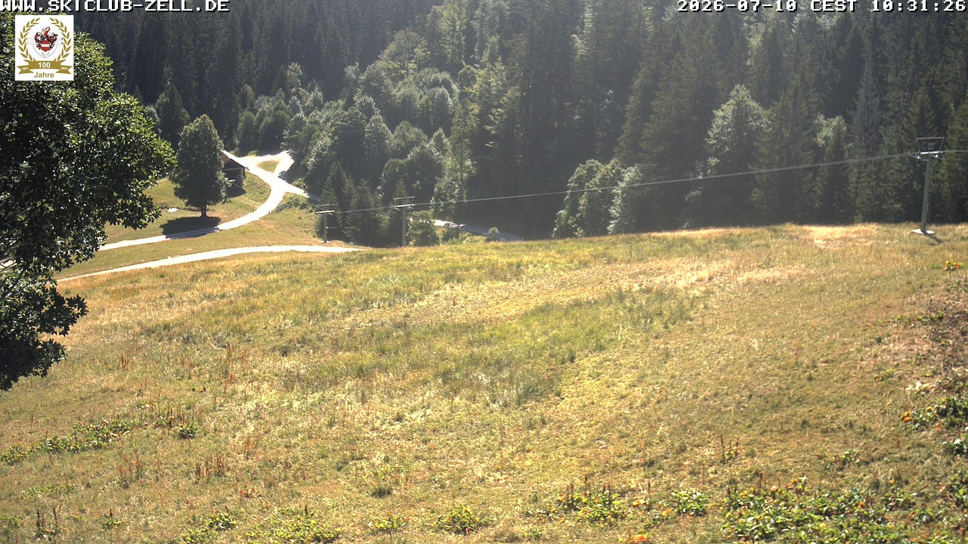 Archiv Foto Webcam St Blasien Menzenschwand Zeller Skihütte