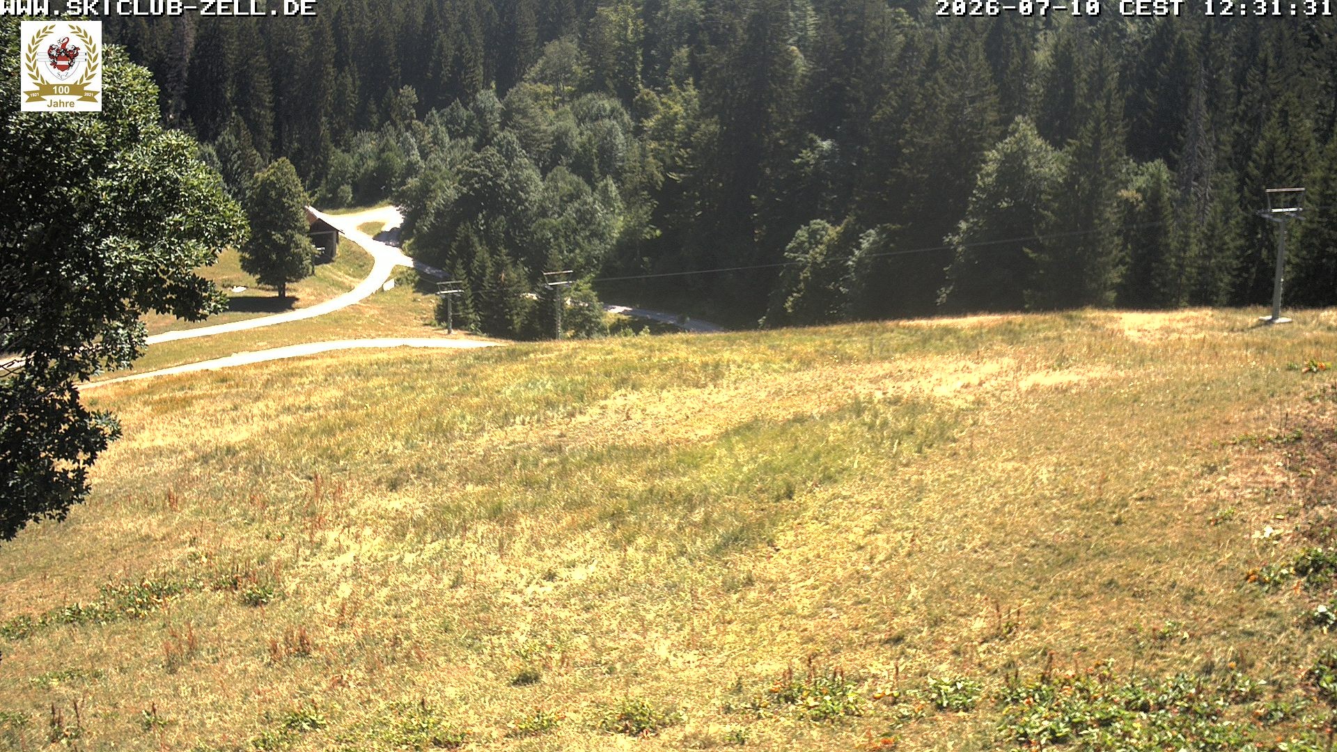 Archiv Foto Webcam St Blasien Menzenschwand Zeller Skihütte