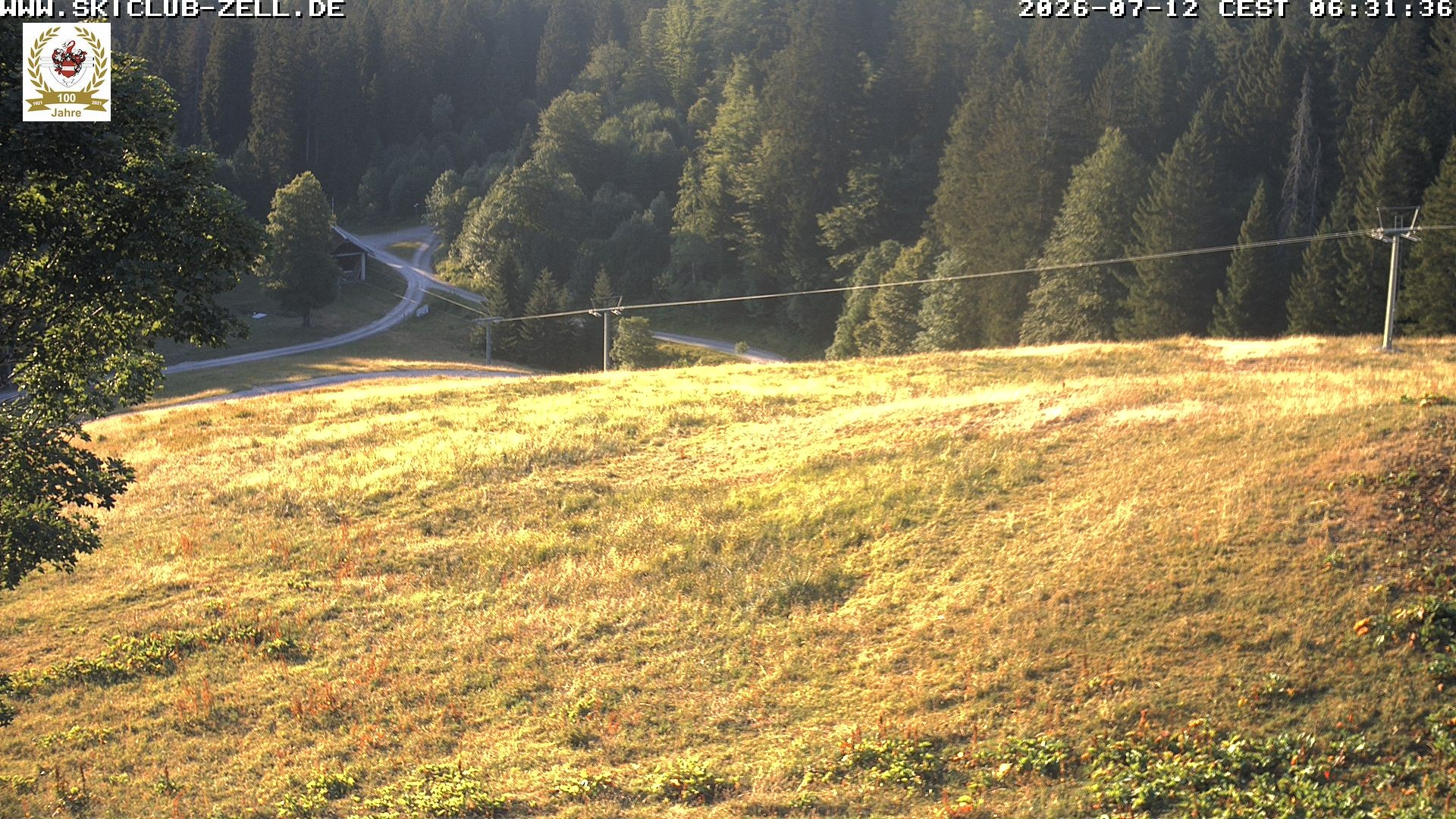 Archiv Foto Webcam St Blasien Menzenschwand Zeller Skihütte