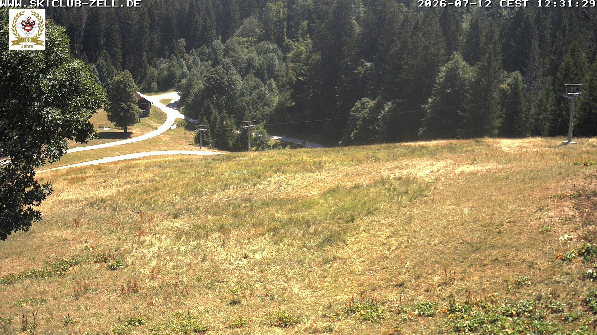 Archiv Foto Webcam St Blasien Menzenschwand Zeller Skihütte