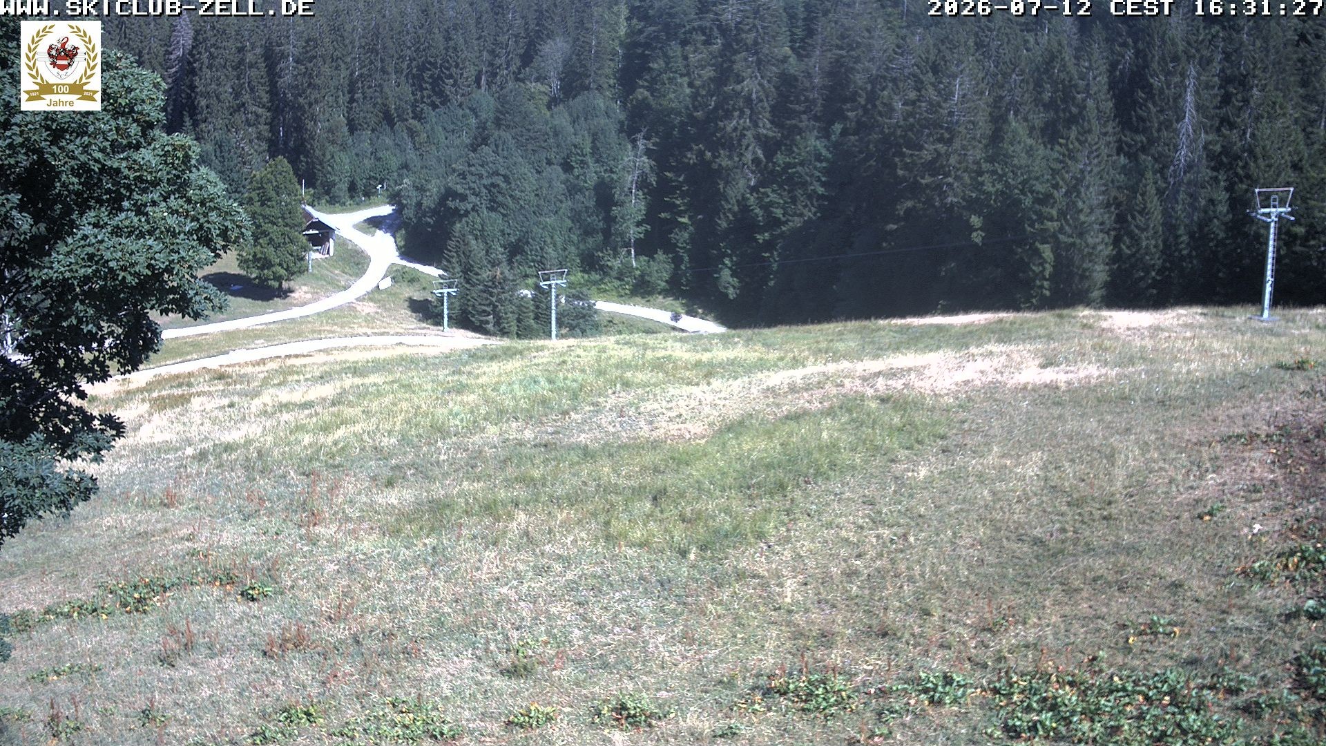 Archiv Foto Webcam St Blasien Menzenschwand Zeller Skihütte