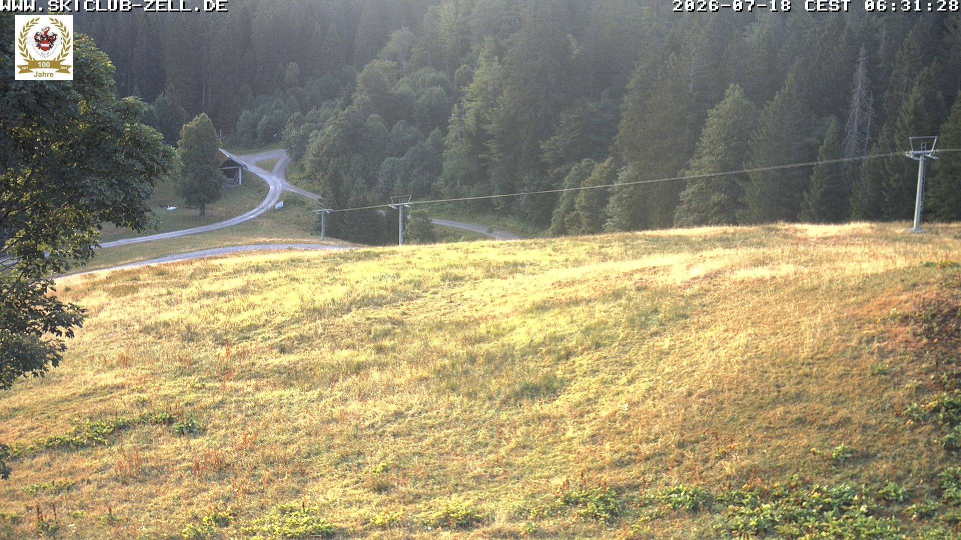 Archiv Foto Webcam St Blasien Menzenschwand Zeller Skihütte