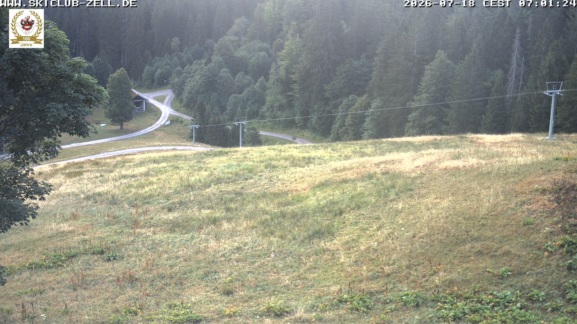 Archiv Foto Webcam St Blasien Menzenschwand Zeller Skihütte