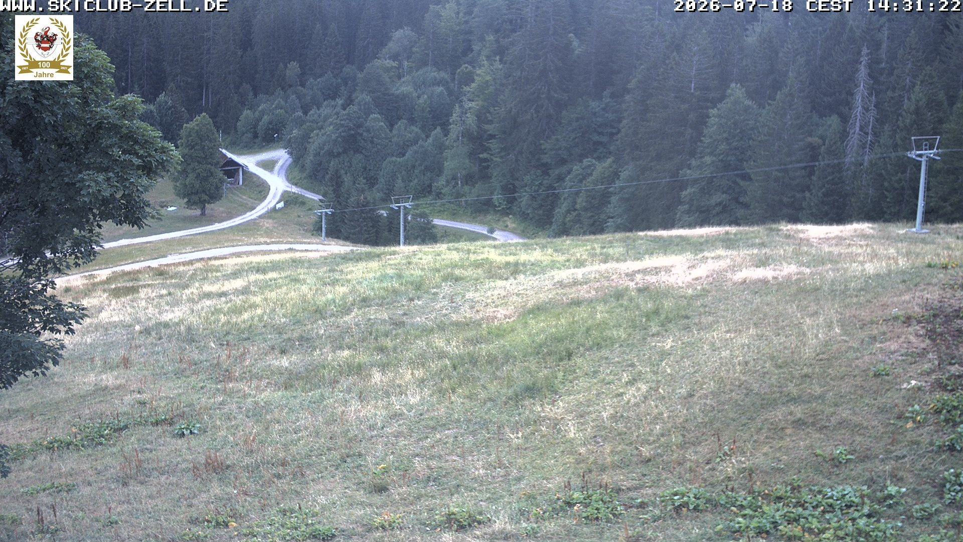 Archiv Foto Webcam St Blasien Menzenschwand Zeller Skihütte