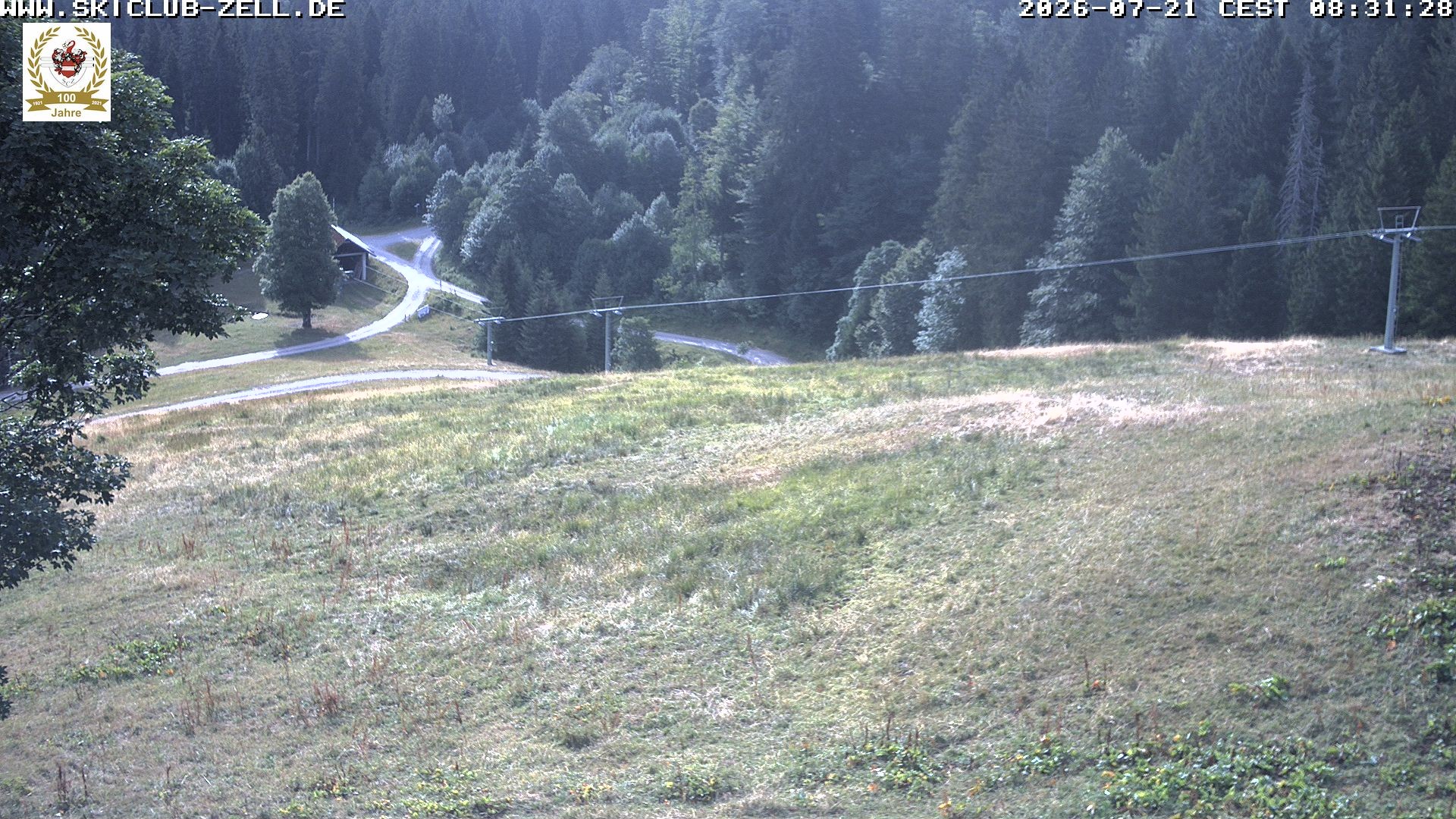 Archiv Foto Webcam St Blasien Menzenschwand Zeller Skihütte