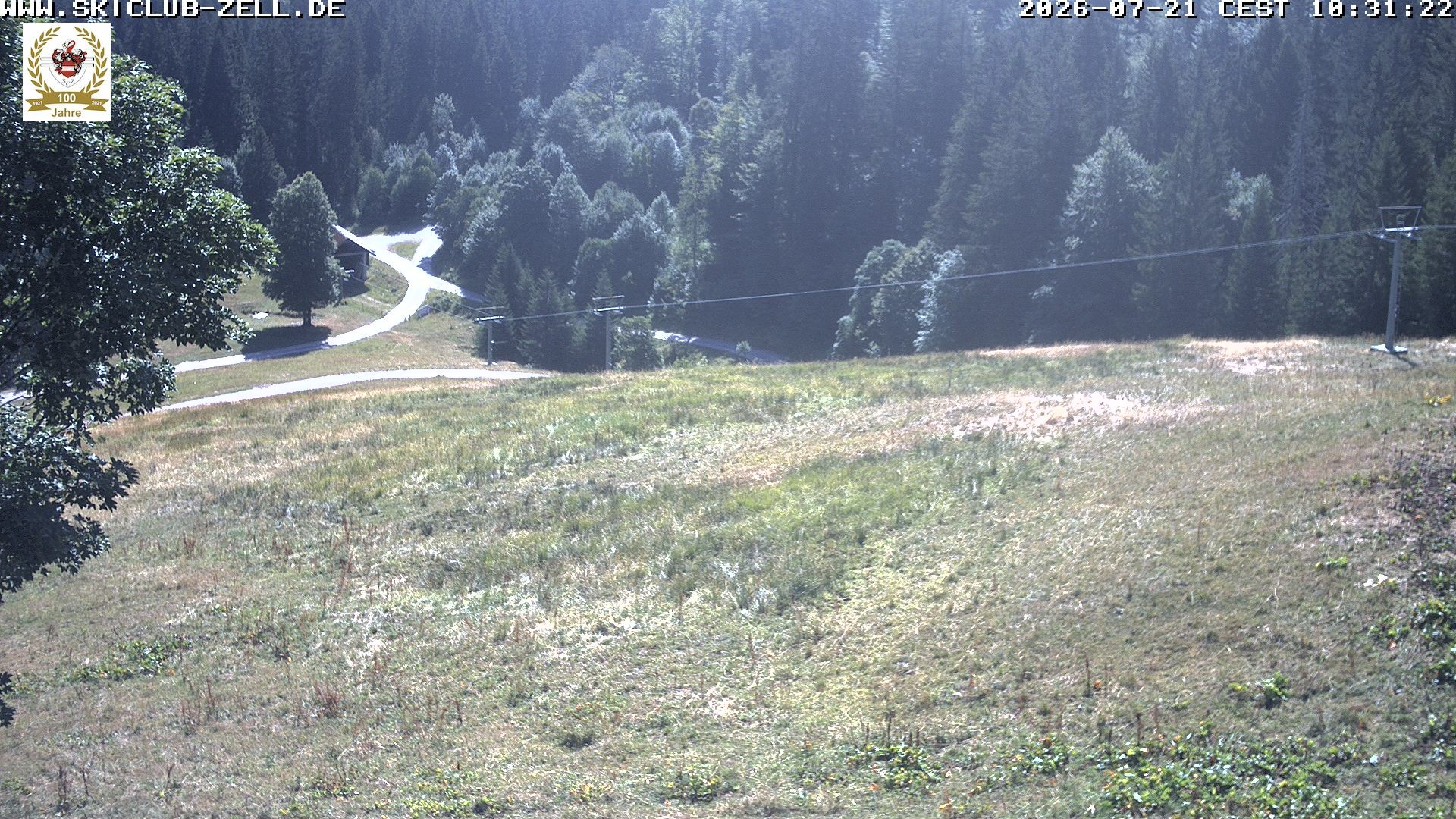 Archiv Foto Webcam St Blasien Menzenschwand Zeller Skihütte