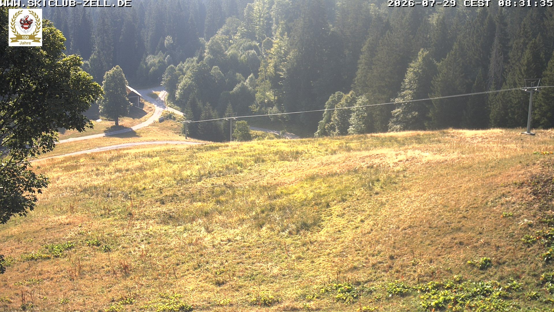 Archiv Foto Webcam St Blasien Menzenschwand Zeller Skihütte