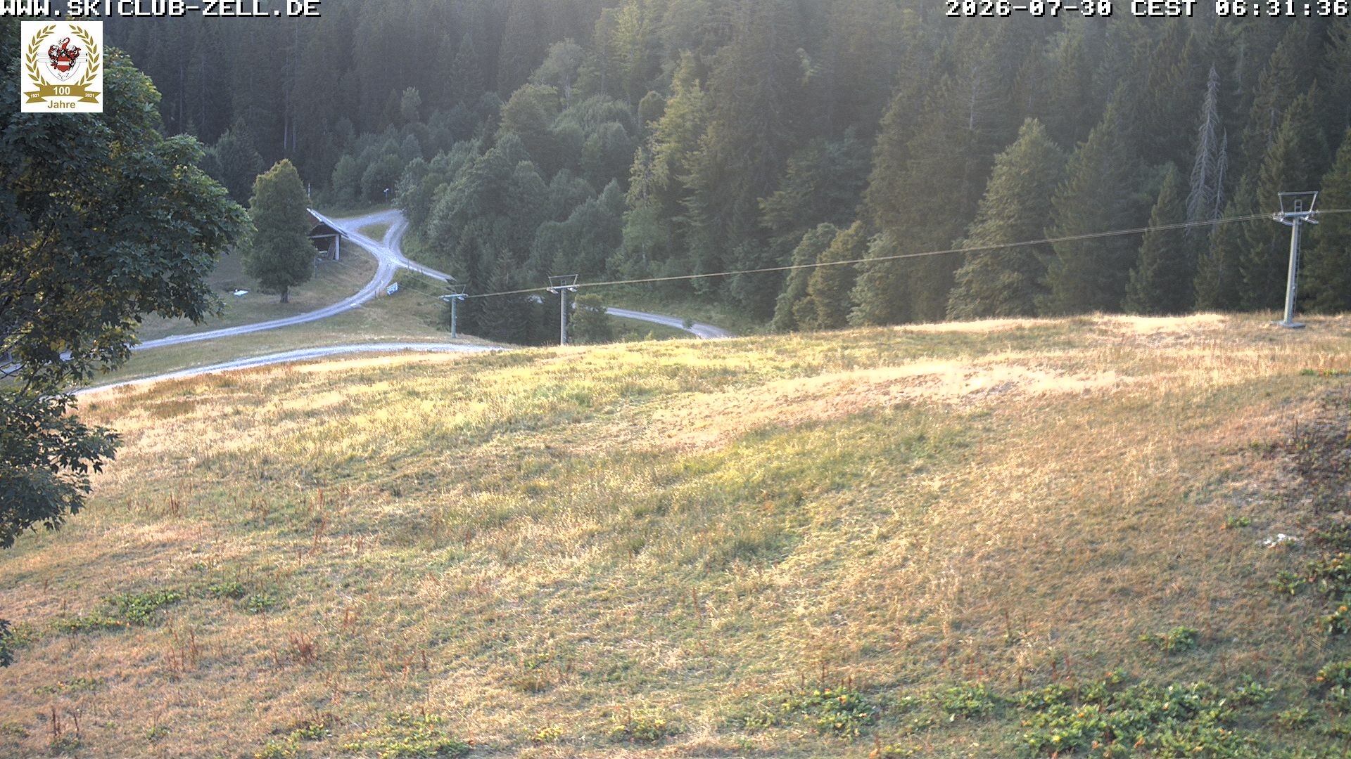 Archiv Foto Webcam St Blasien Menzenschwand Zeller Skihütte