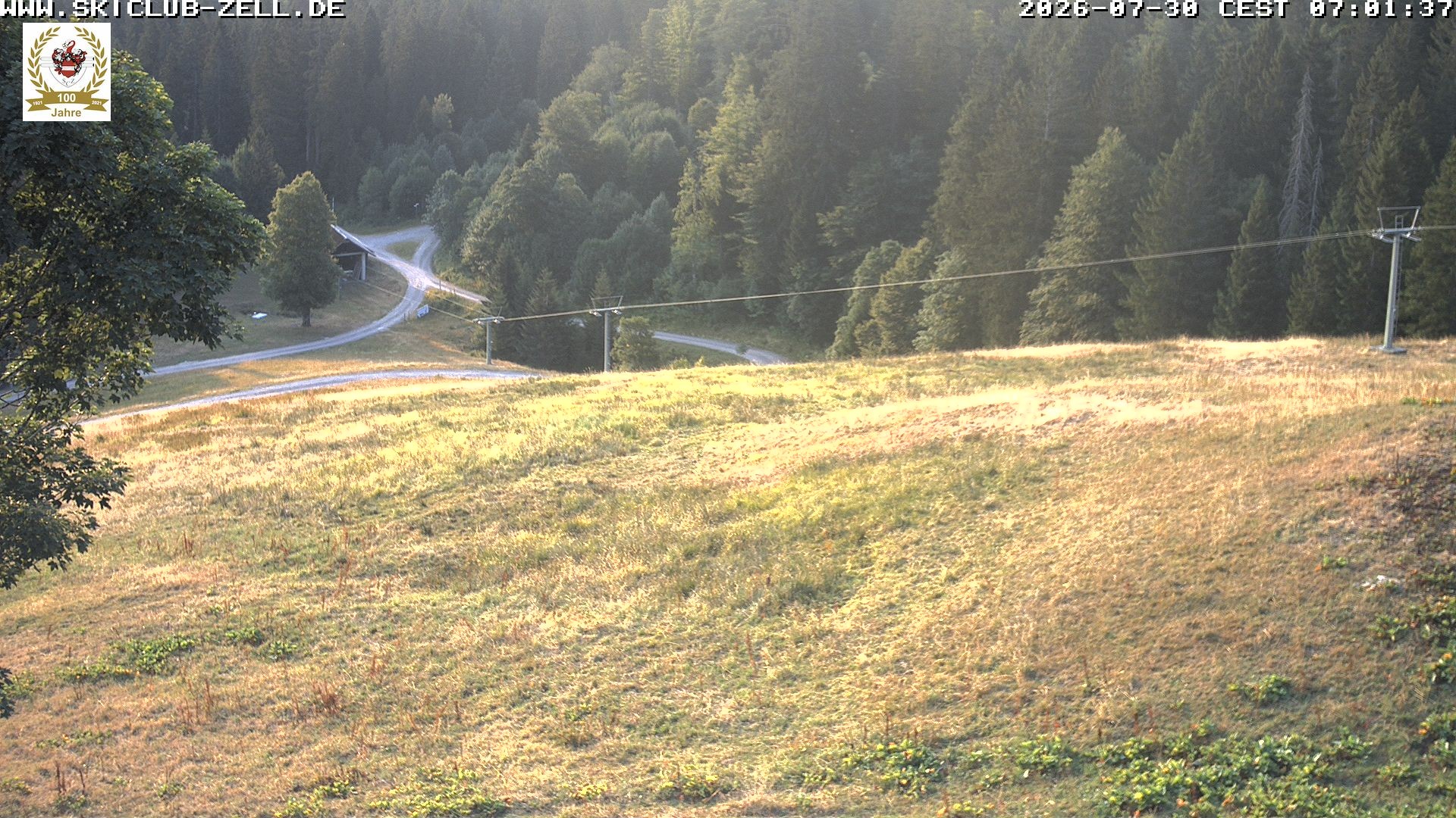 Archiv Foto Webcam St Blasien Menzenschwand Zeller Skihütte