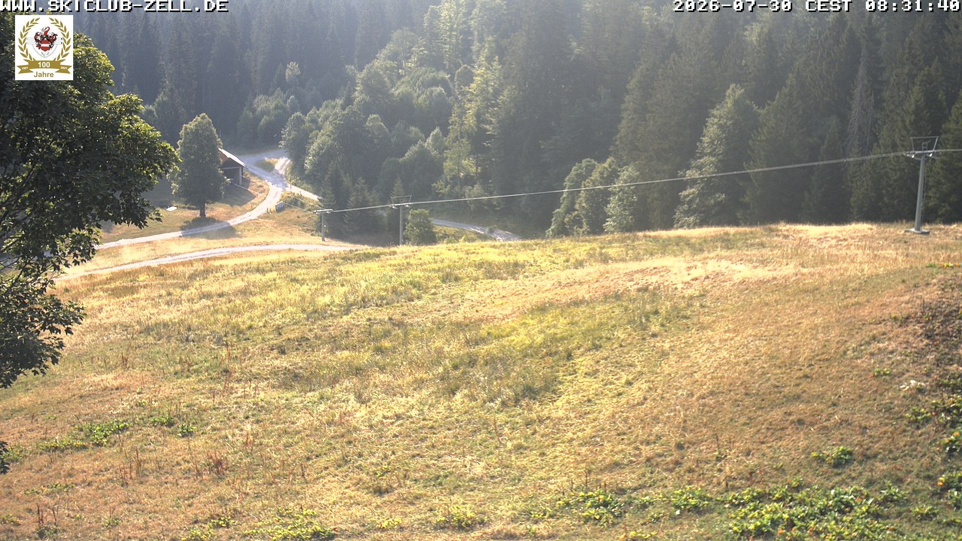 Archiv Foto Webcam St Blasien Menzenschwand Zeller Skihütte