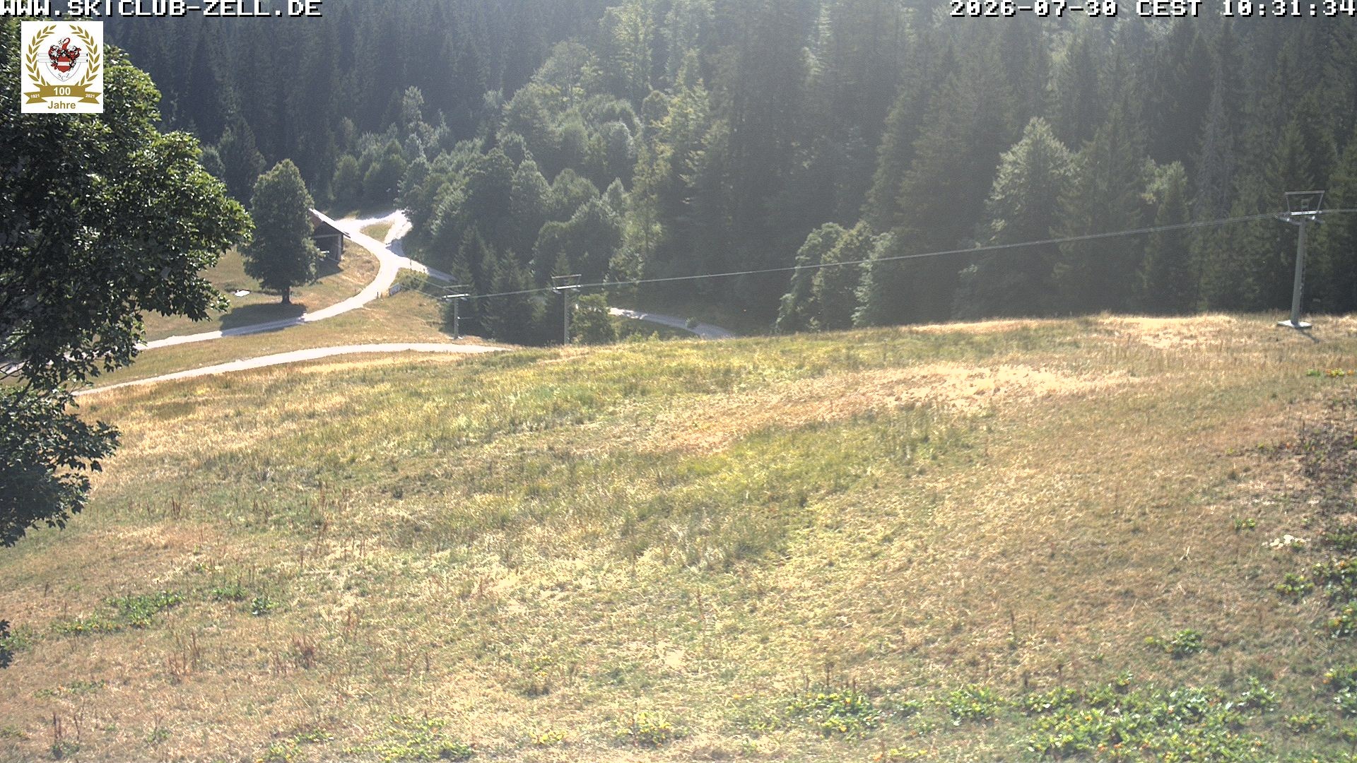 Archiv Foto Webcam St Blasien Menzenschwand Zeller Skihütte