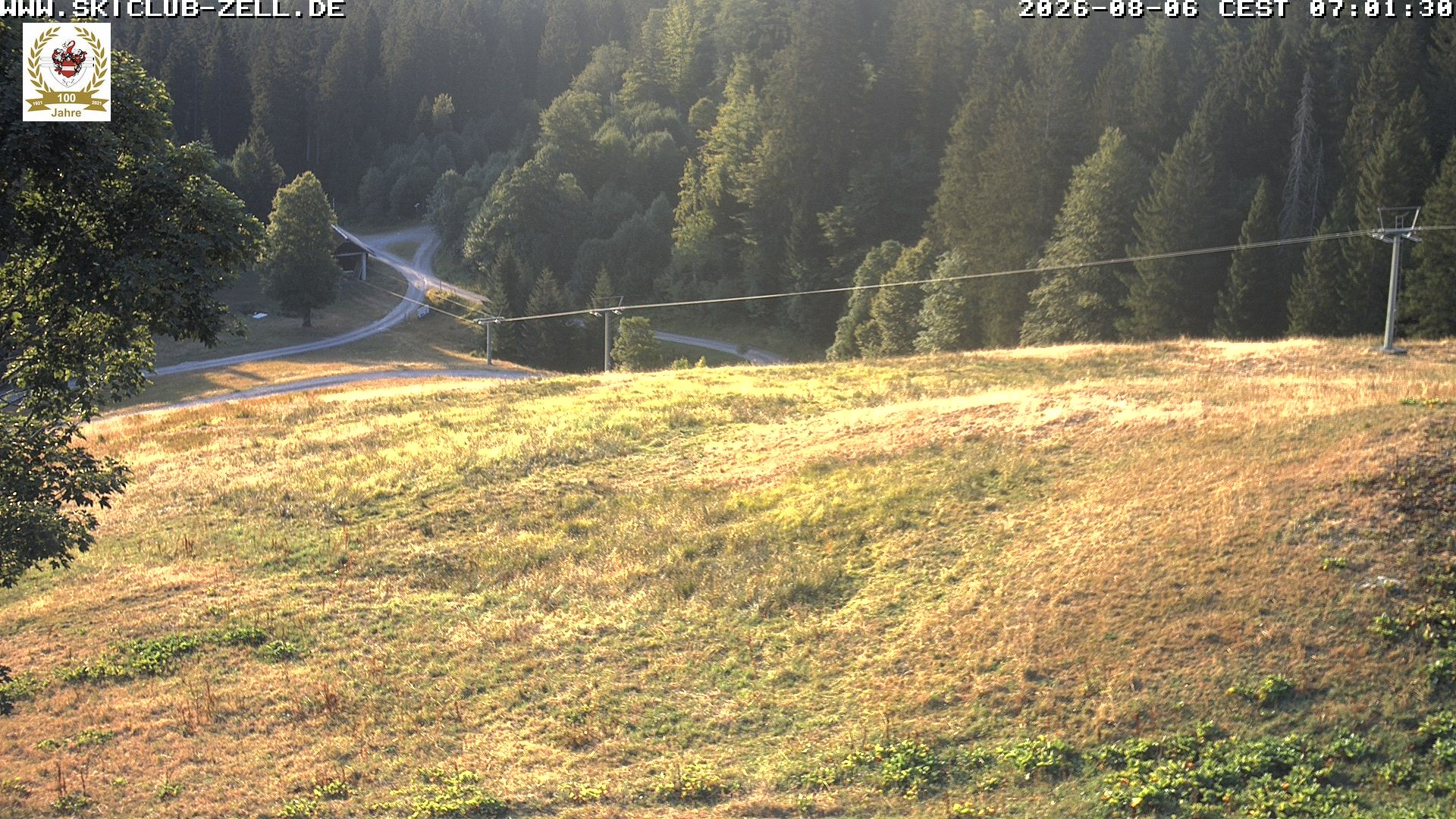 Archiv Foto Webcam St Blasien Menzenschwand Zeller Skihütte