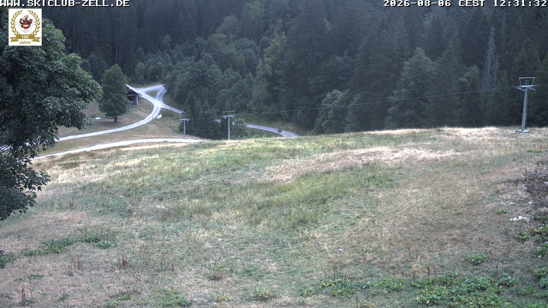 Archiv Foto Webcam St Blasien Menzenschwand Zeller Skihütte