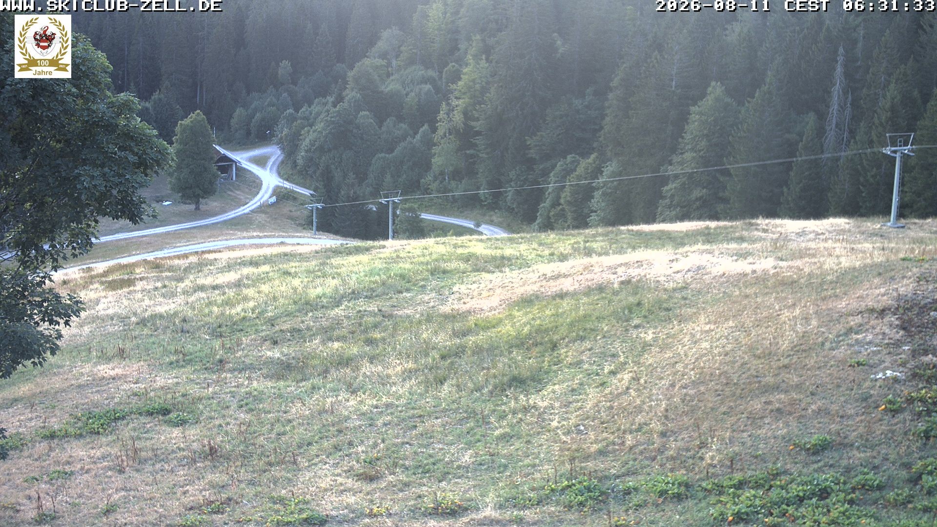 Archiv Foto Webcam St Blasien Menzenschwand Zeller Skihütte