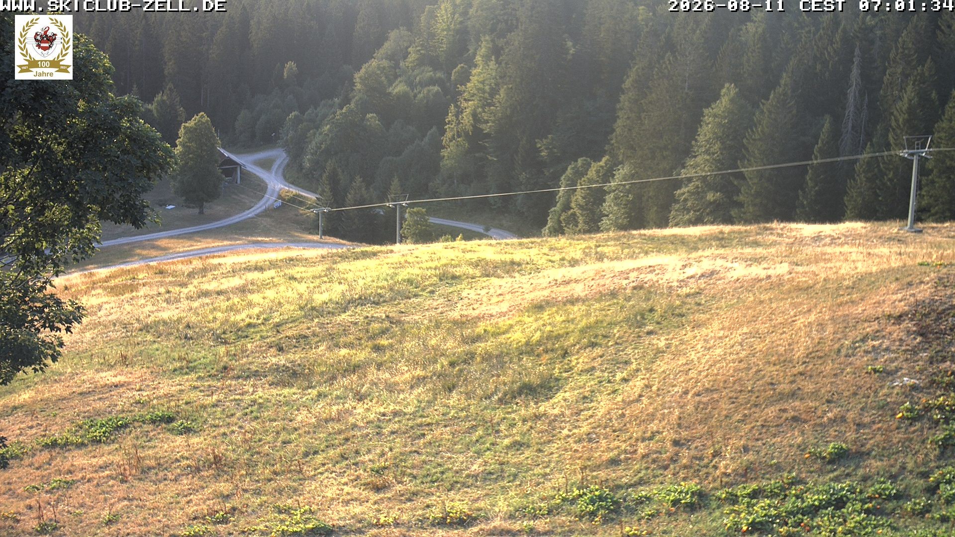 Archiv Foto Webcam St Blasien Menzenschwand Zeller Skihütte