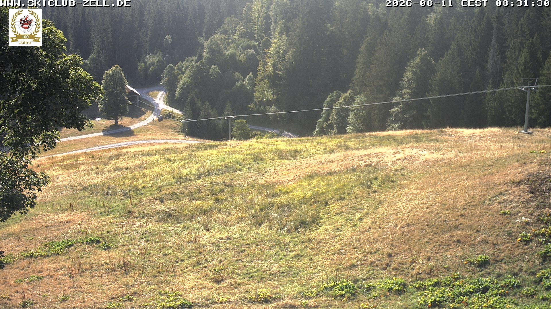 Archiv Foto Webcam St Blasien Menzenschwand Zeller Skihütte